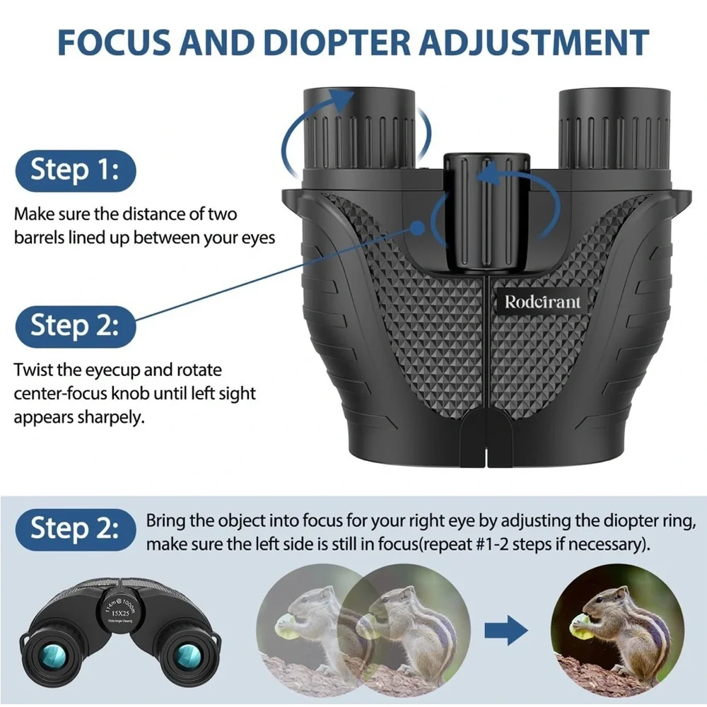 Rodcirant Binoculars